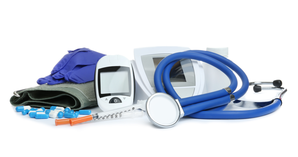 Determination and classification of medical devices, with picture of different types of medical devices