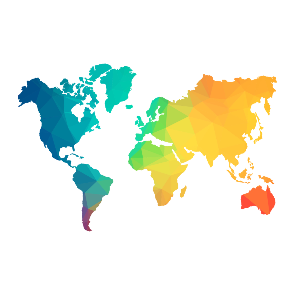 image of a colourful world map - used by patient guard limited on their blog about global medical device and IVD registrations.