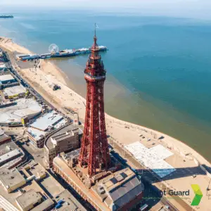 Photo of Blackpool and the Blackpool Tower - Where Patient Guard UK office is located