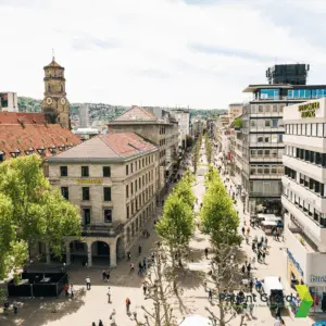Photo of Stuttgart where Patient Guard Europe is located