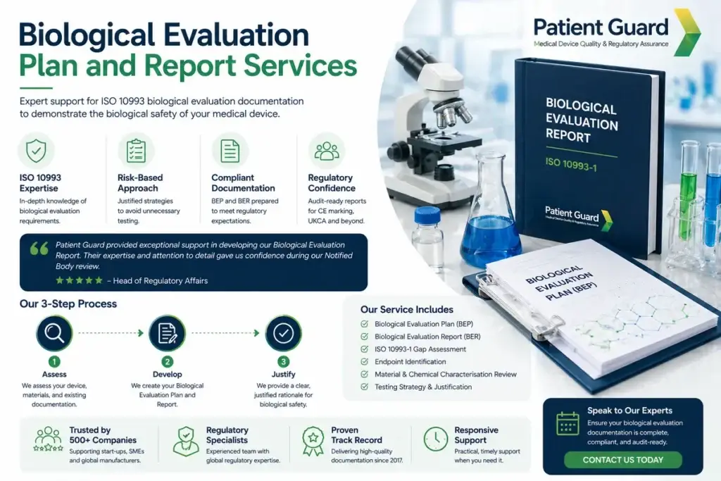 biological evaluation report ISO 10993