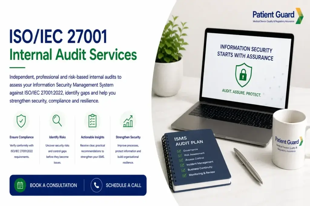 ISO 27001 Internal Auditing Services | Patient Guard